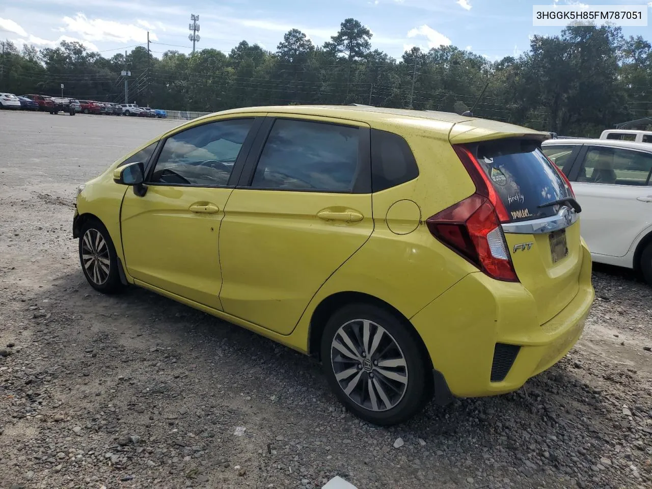 2015 Honda Fit Ex VIN: 3HGGK5H85FM787051 Lot: 73332664