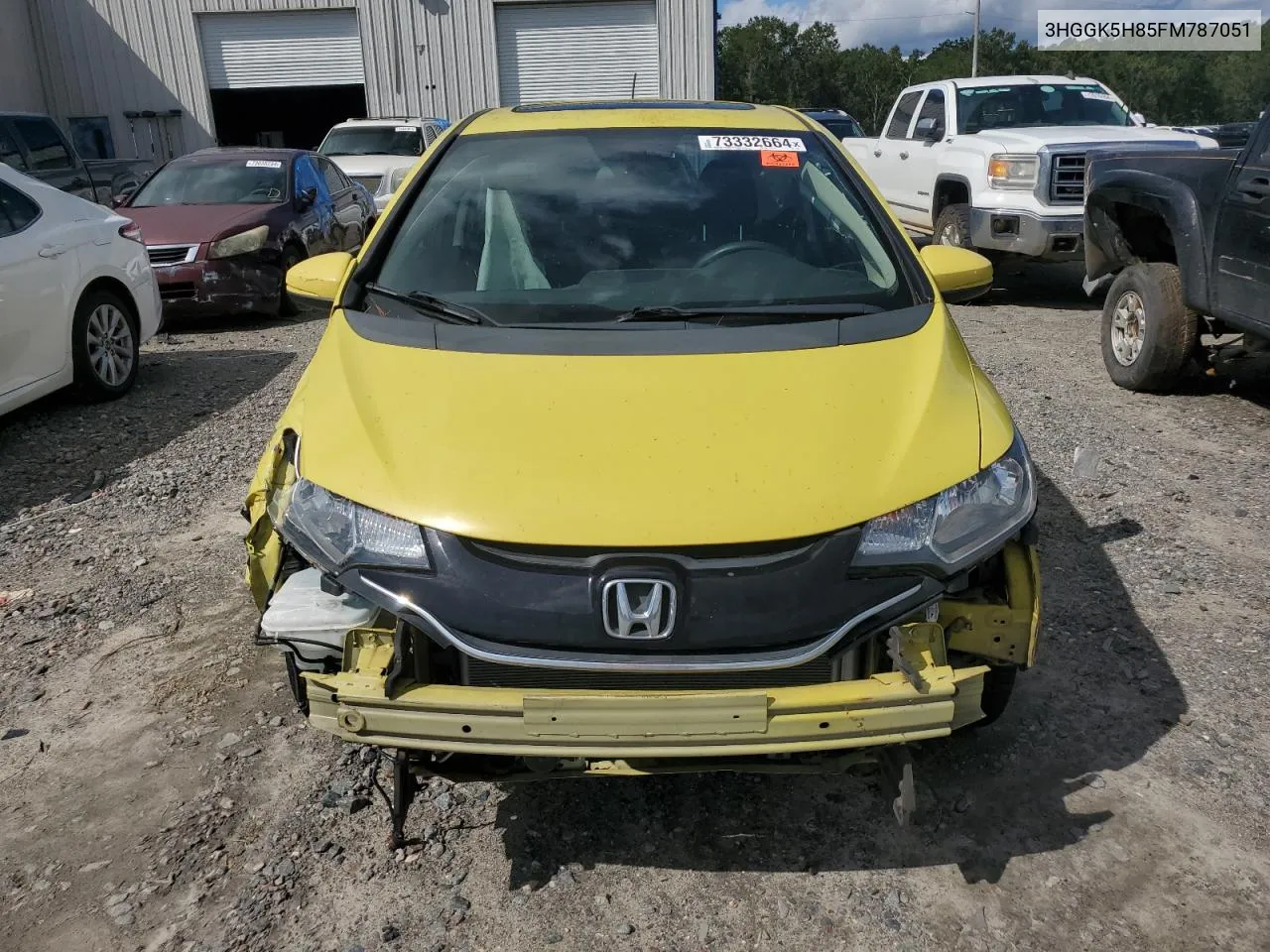 2015 Honda Fit Ex VIN: 3HGGK5H85FM787051 Lot: 73332664