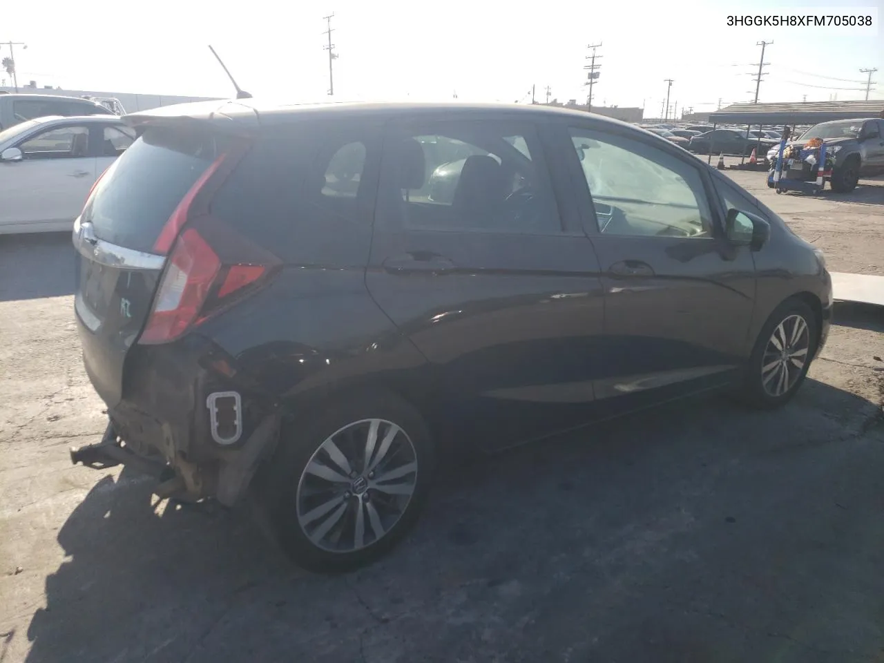 2015 Honda Fit Ex VIN: 3HGGK5H8XFM705038 Lot: 73350704