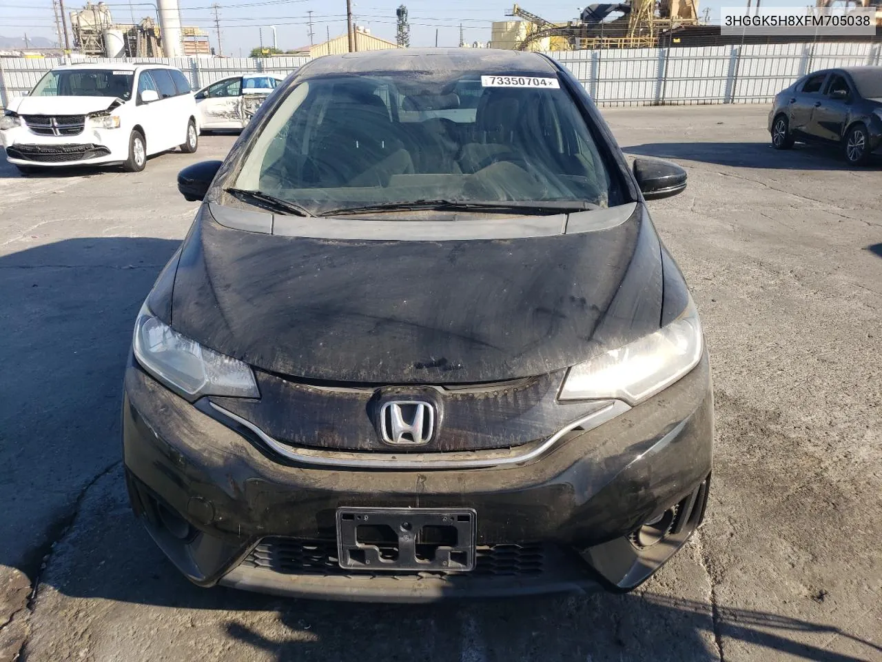 2015 Honda Fit Ex VIN: 3HGGK5H8XFM705038 Lot: 73350704