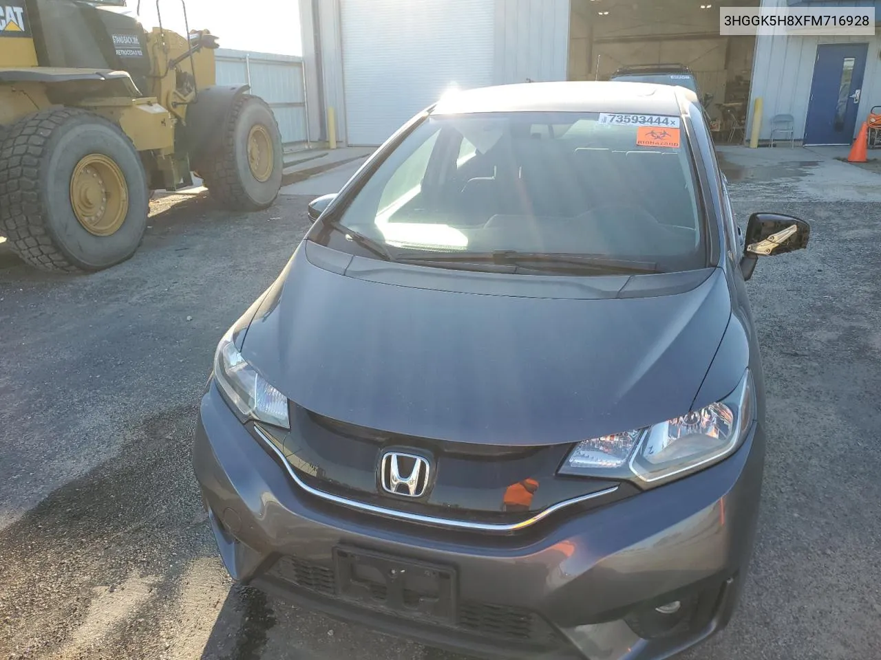 2015 Honda Fit Ex VIN: 3HGGK5H8XFM716928 Lot: 73593444