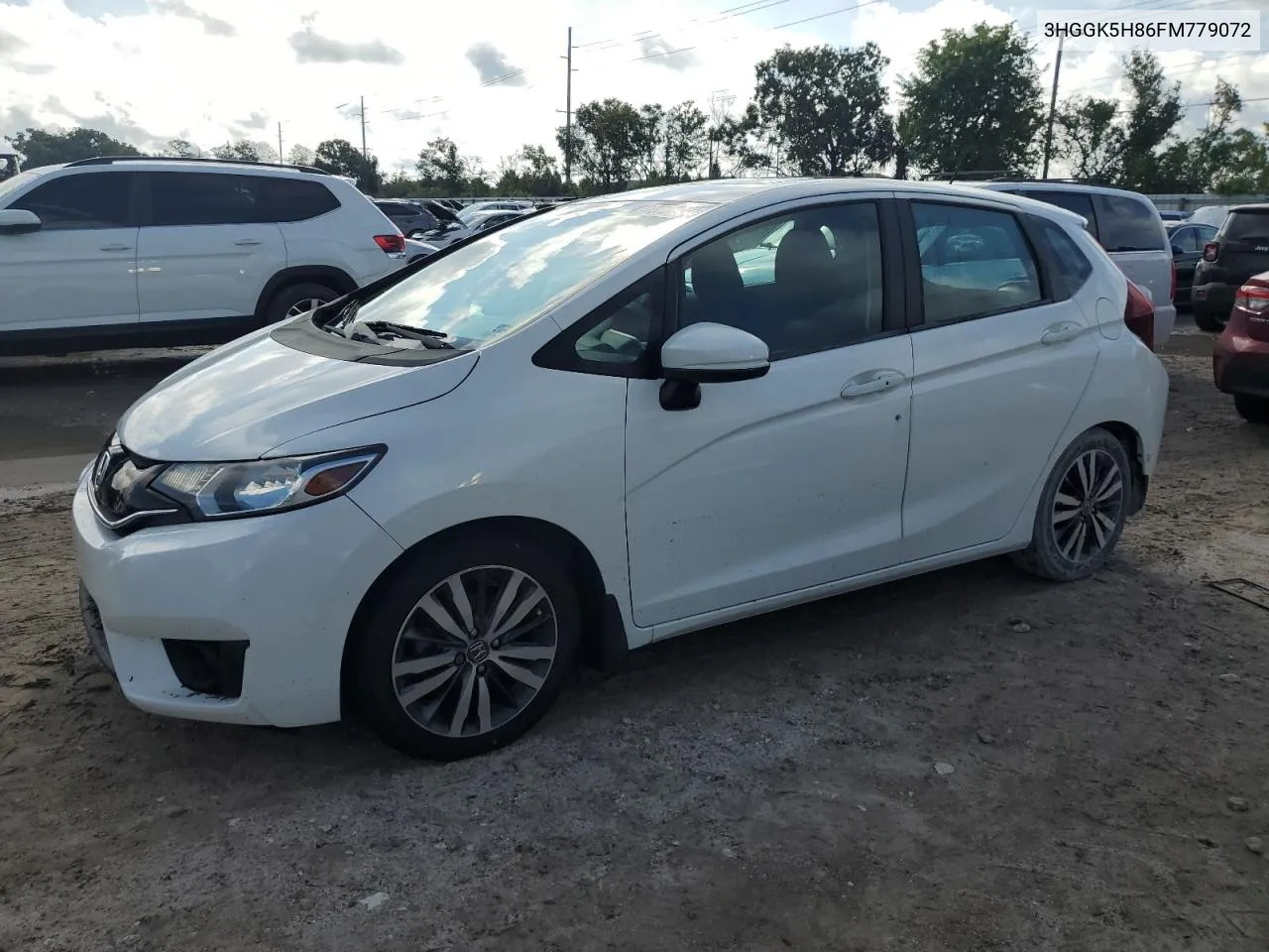 2015 Honda Fit Ex VIN: 3HGGK5H86FM779072 Lot: 73704934