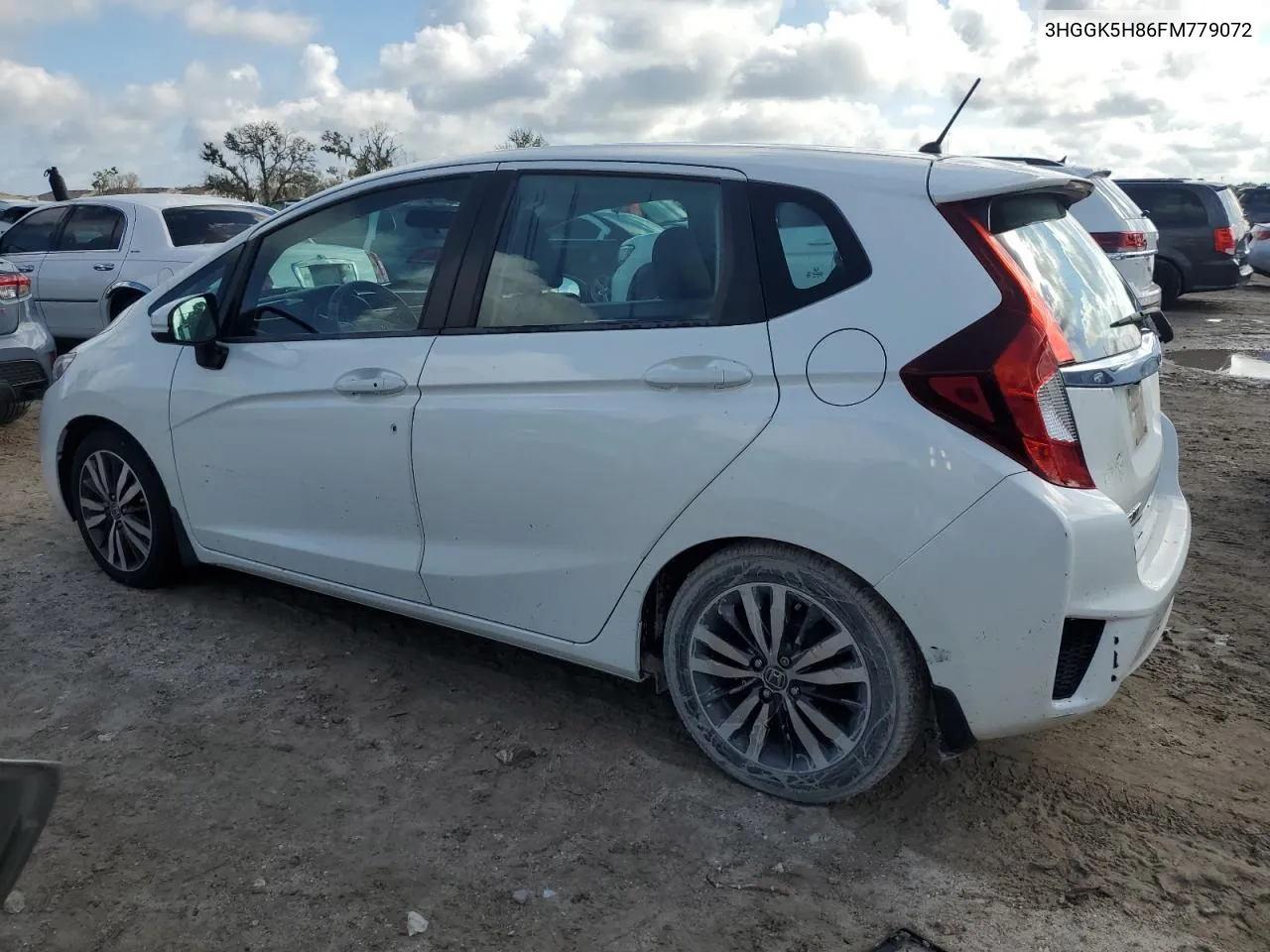 2015 Honda Fit Ex VIN: 3HGGK5H86FM779072 Lot: 73704934