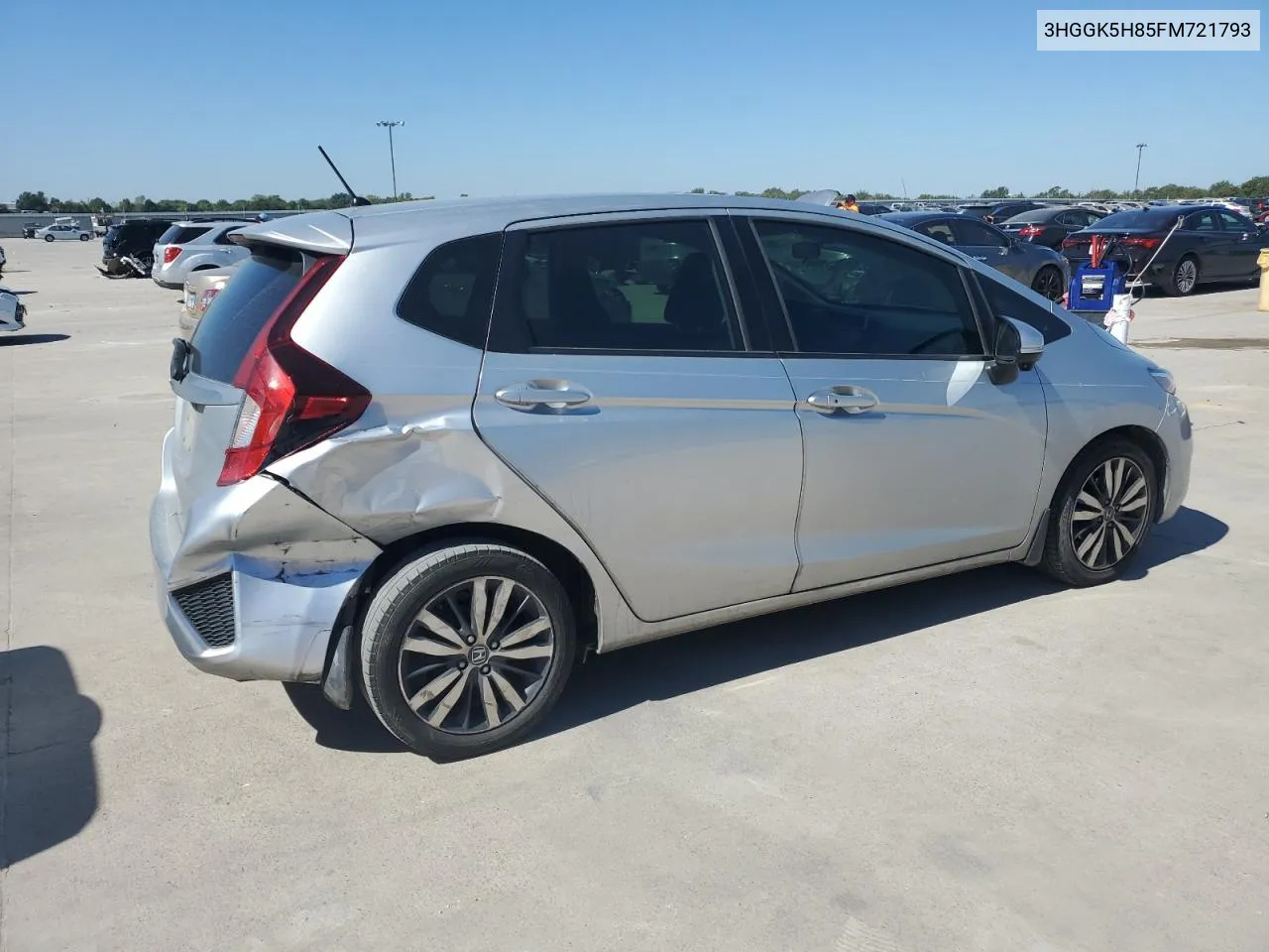 2015 Honda Fit Ex VIN: 3HGGK5H85FM721793 Lot: 73935264