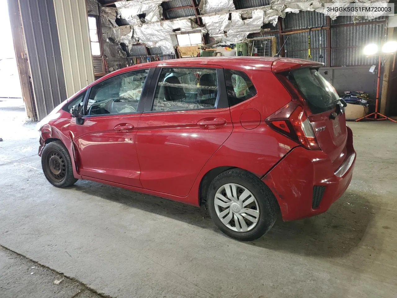 2015 Honda Fit Lx VIN: 3HGGK5G51FM720003 Lot: 74308244