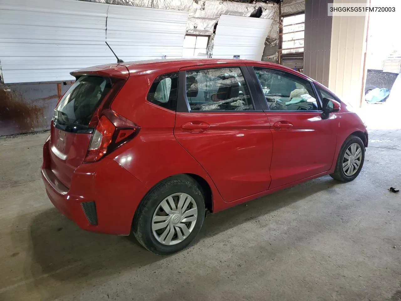 2015 Honda Fit Lx VIN: 3HGGK5G51FM720003 Lot: 74308244