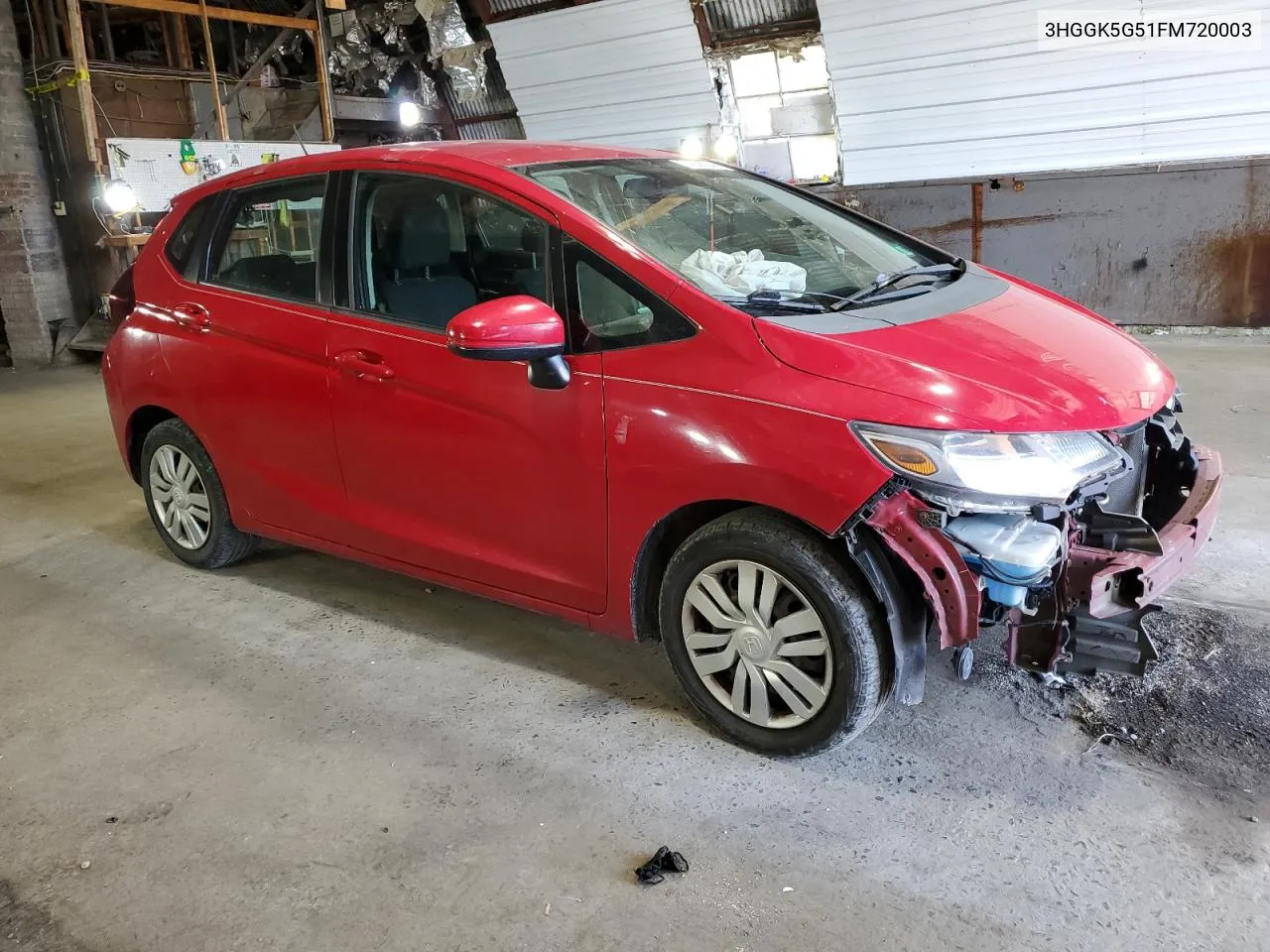 2015 Honda Fit Lx VIN: 3HGGK5G51FM720003 Lot: 74308244