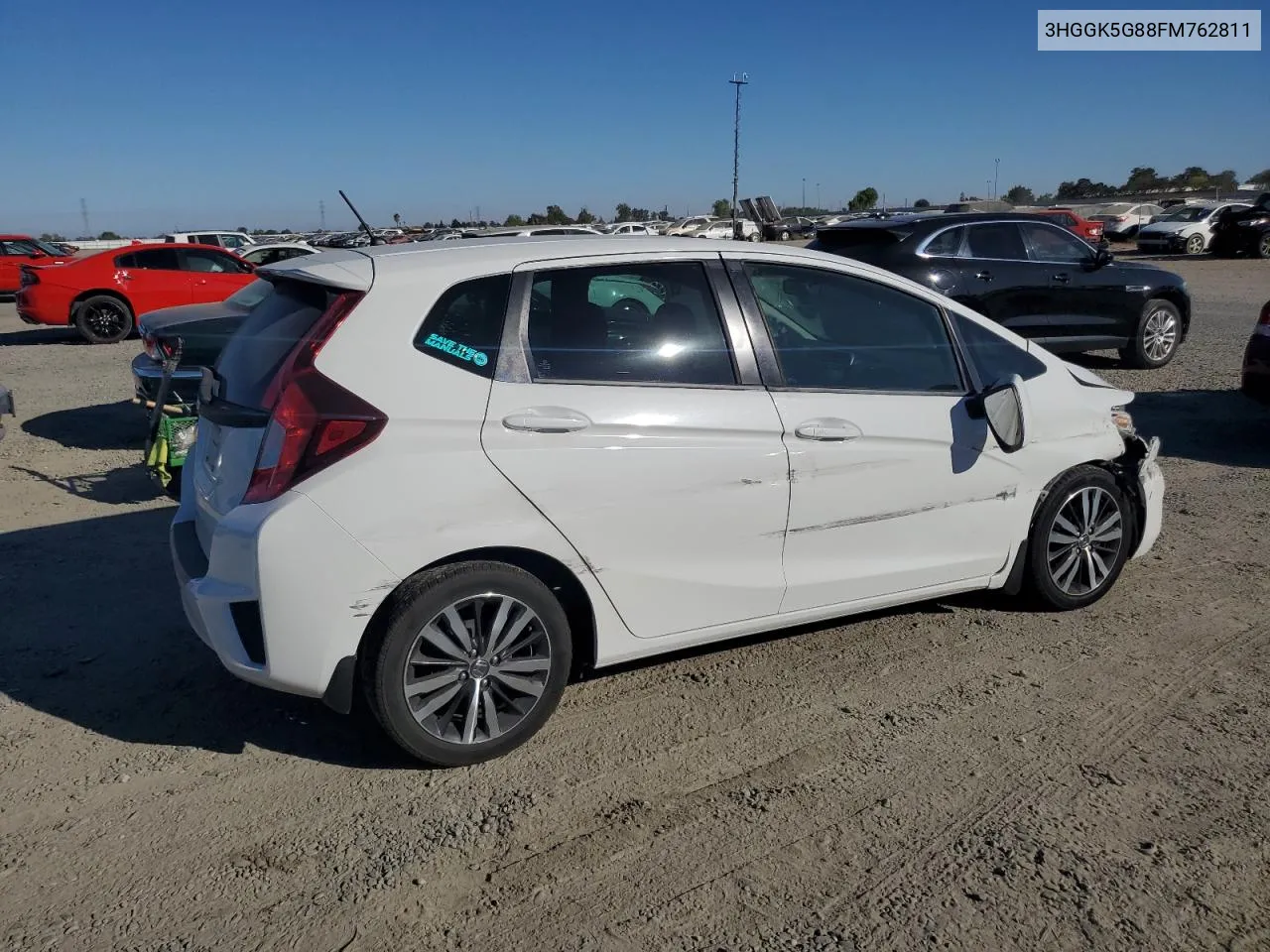 2015 Honda Fit Ex VIN: 3HGGK5G88FM762811 Lot: 74326954