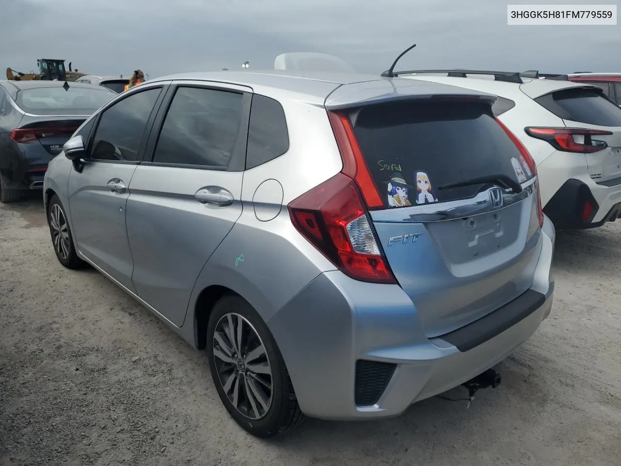 2015 Honda Fit Ex VIN: 3HGGK5H81FM779559 Lot: 74335284