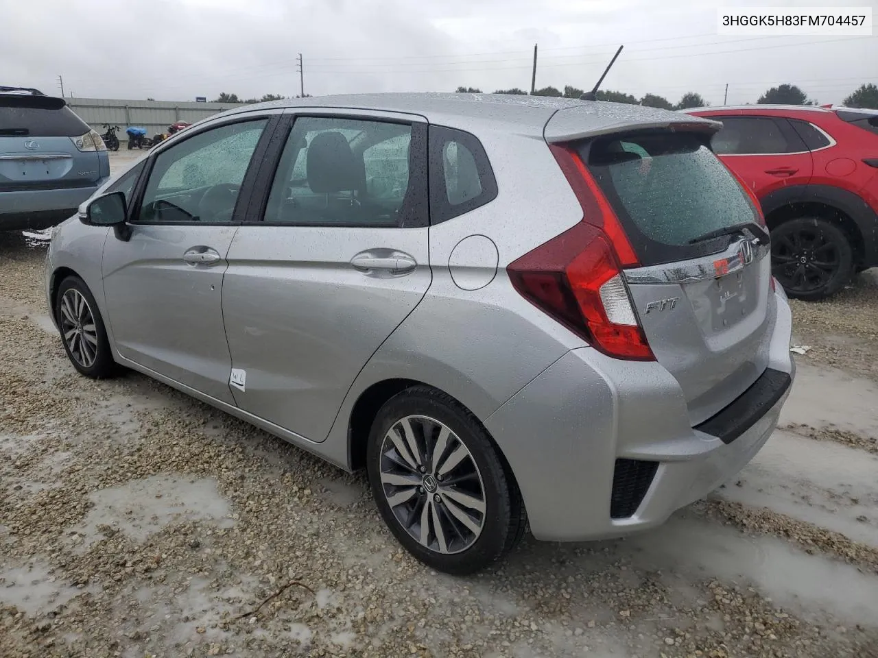 2015 Honda Fit Ex VIN: 3HGGK5H83FM704457 Lot: 74440194