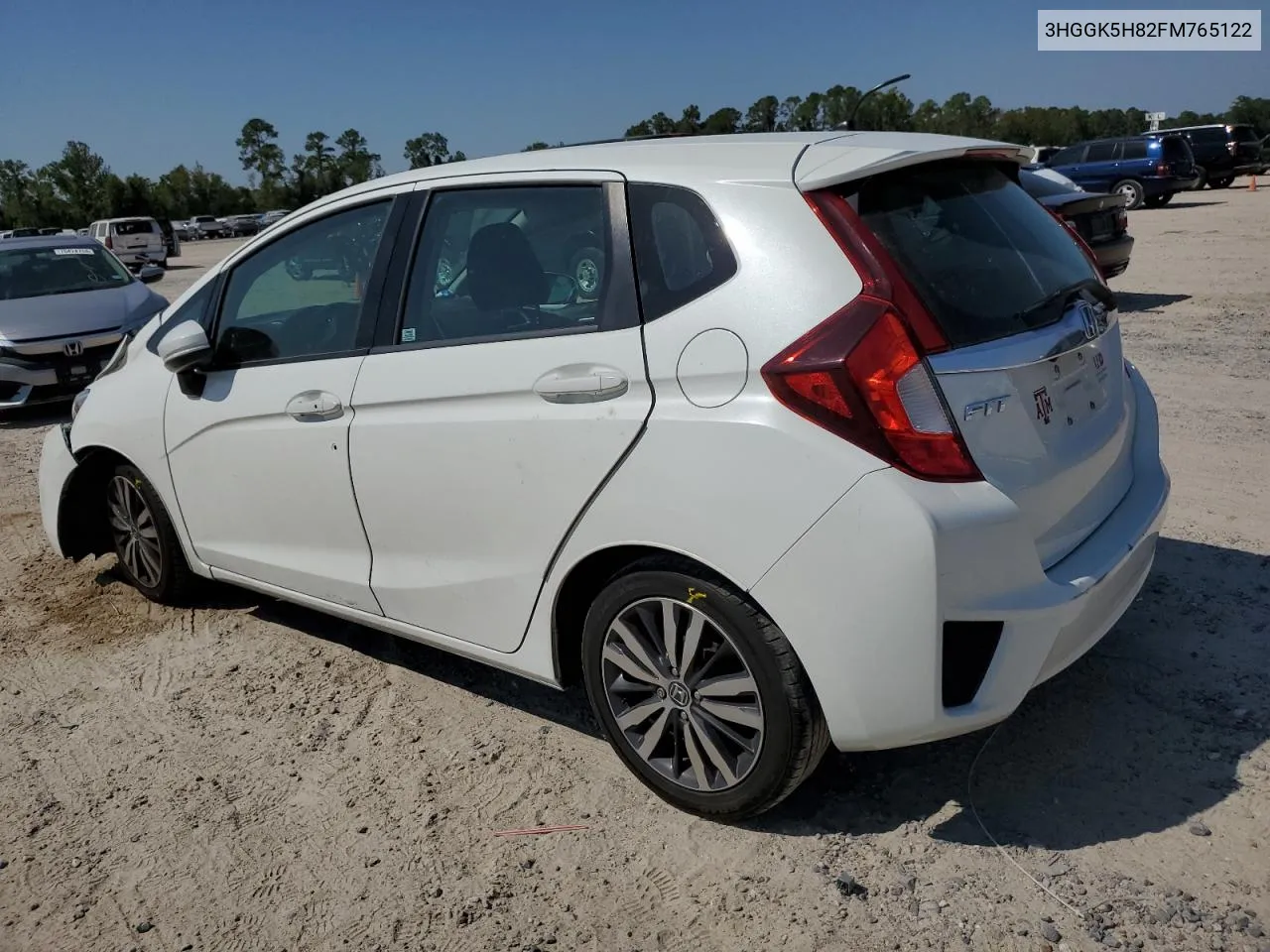 2015 Honda Fit Ex VIN: 3HGGK5H82FM765122 Lot: 75038114