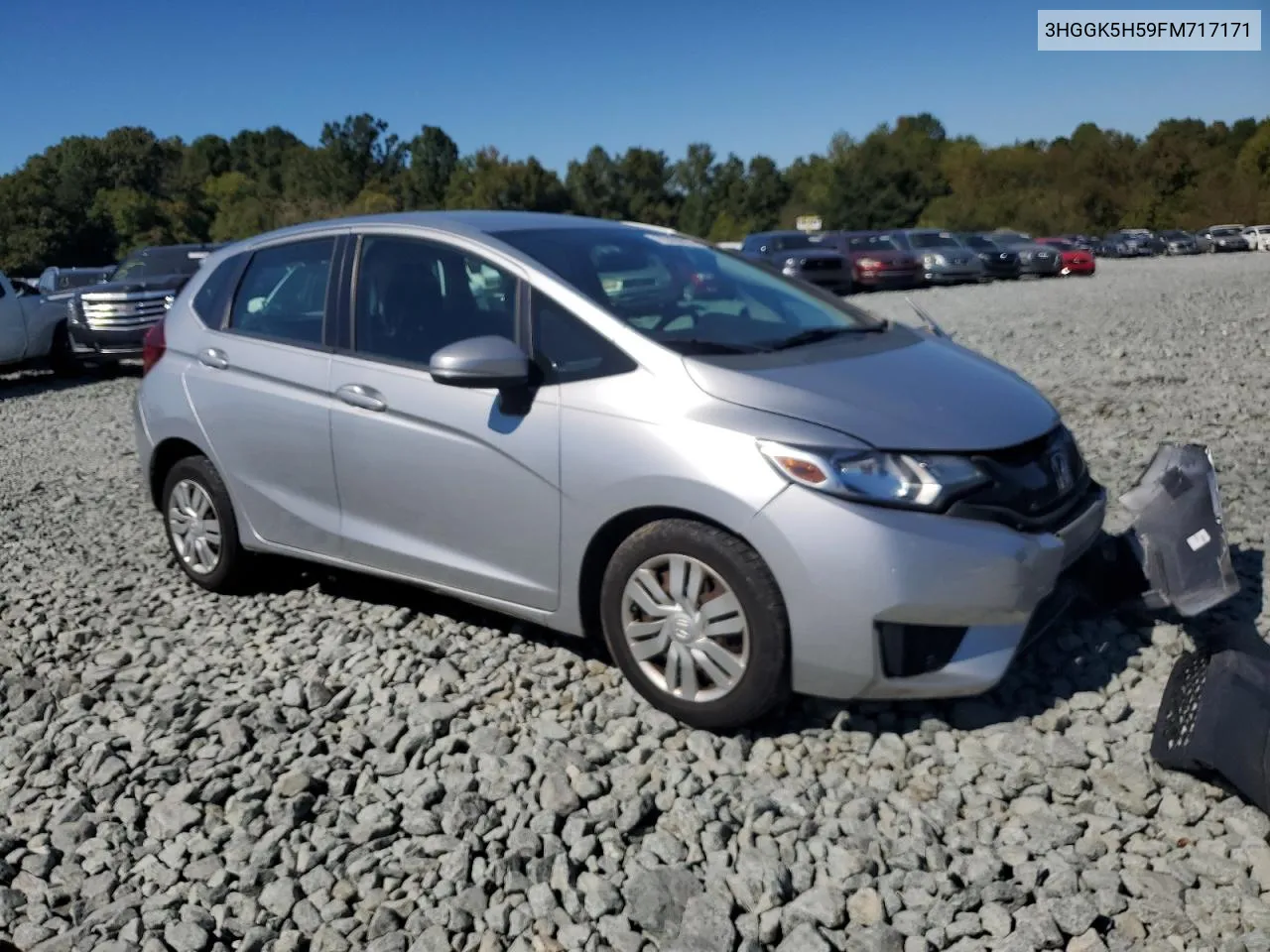 3HGGK5H59FM717171 2015 Honda Fit Lx