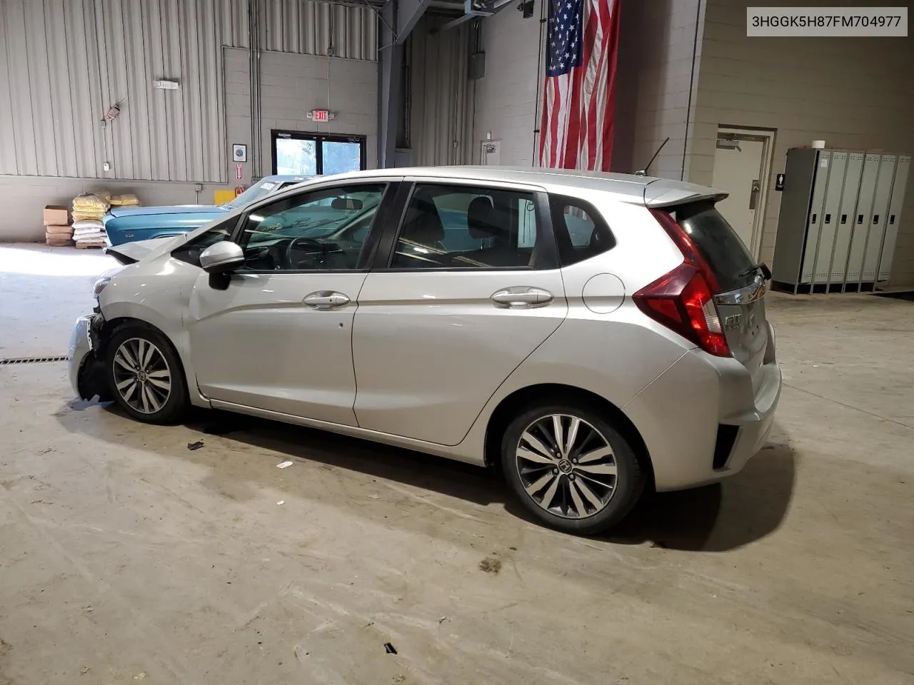 2015 Honda Fit Ex VIN: 3HGGK5H87FM704977 Lot: 75268184