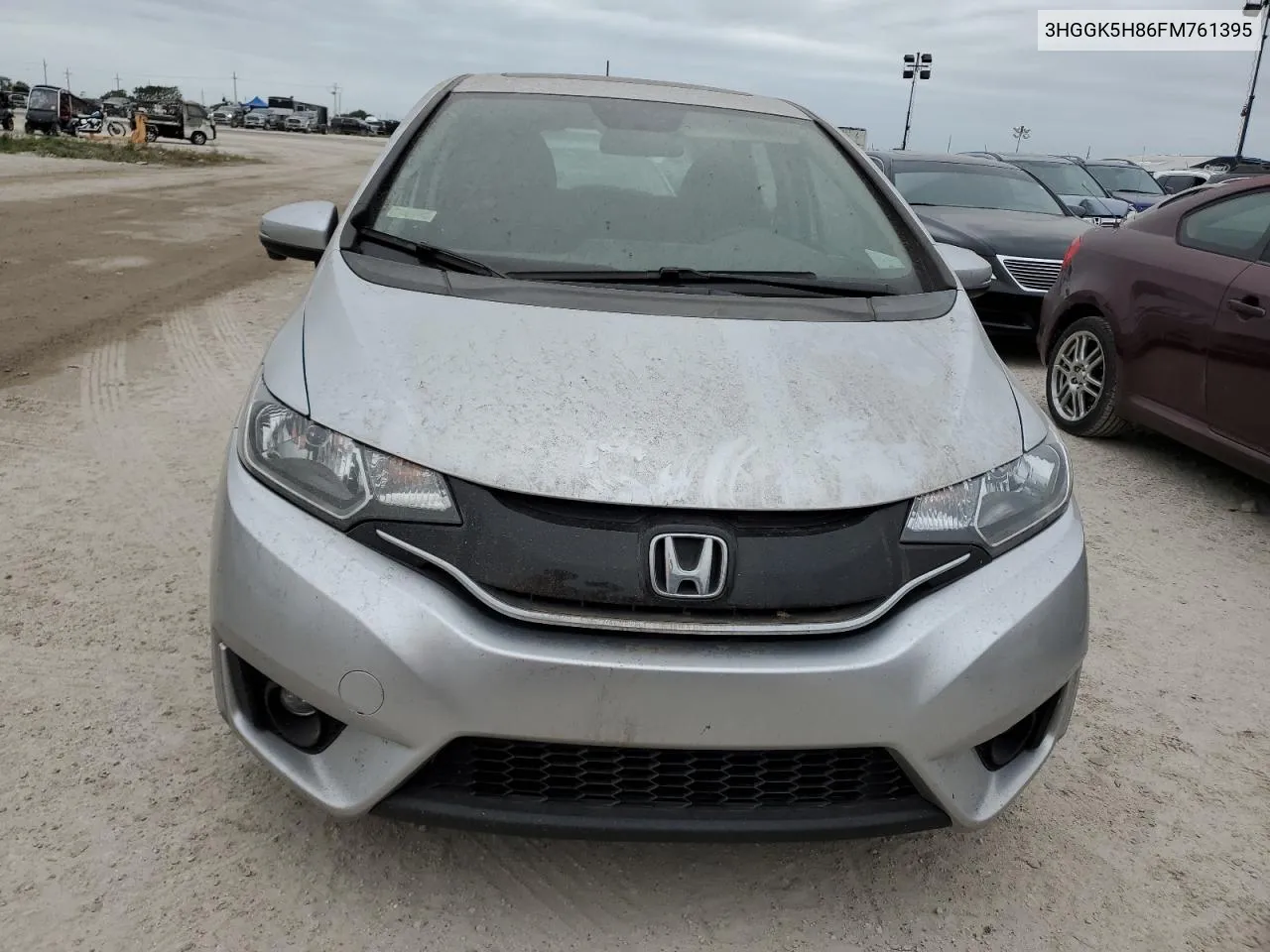 2015 Honda Fit Ex VIN: 3HGGK5H86FM761395 Lot: 75356744