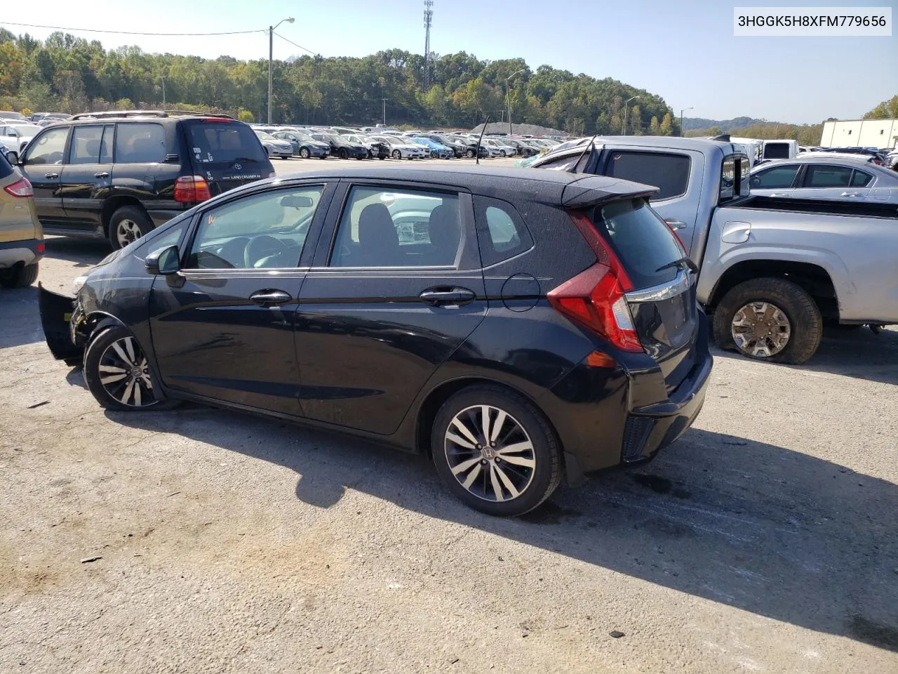 2015 Honda Fit Ex VIN: 3HGGK5H8XFM779656 Lot: 75427624