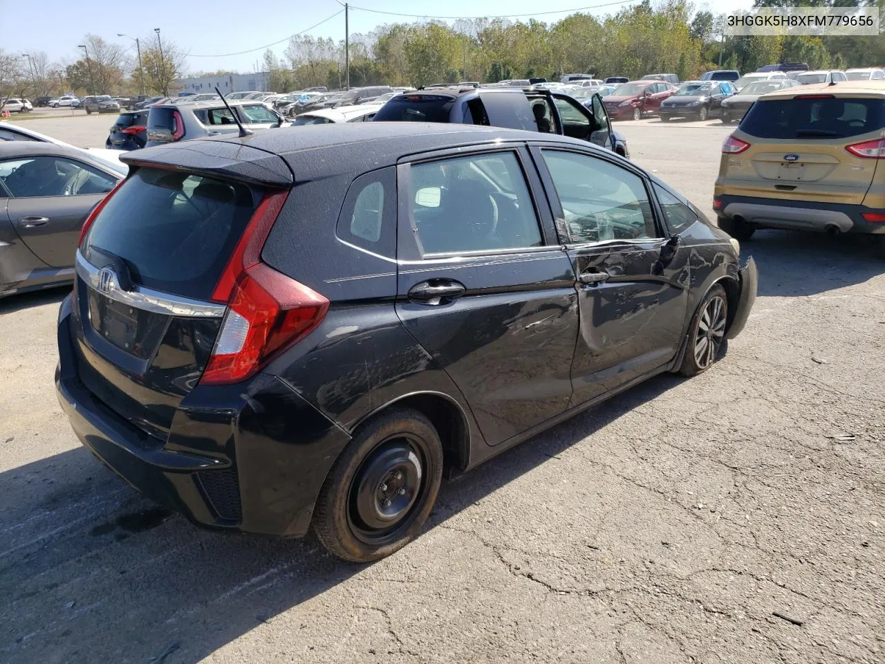 2015 Honda Fit Ex VIN: 3HGGK5H8XFM779656 Lot: 75427624