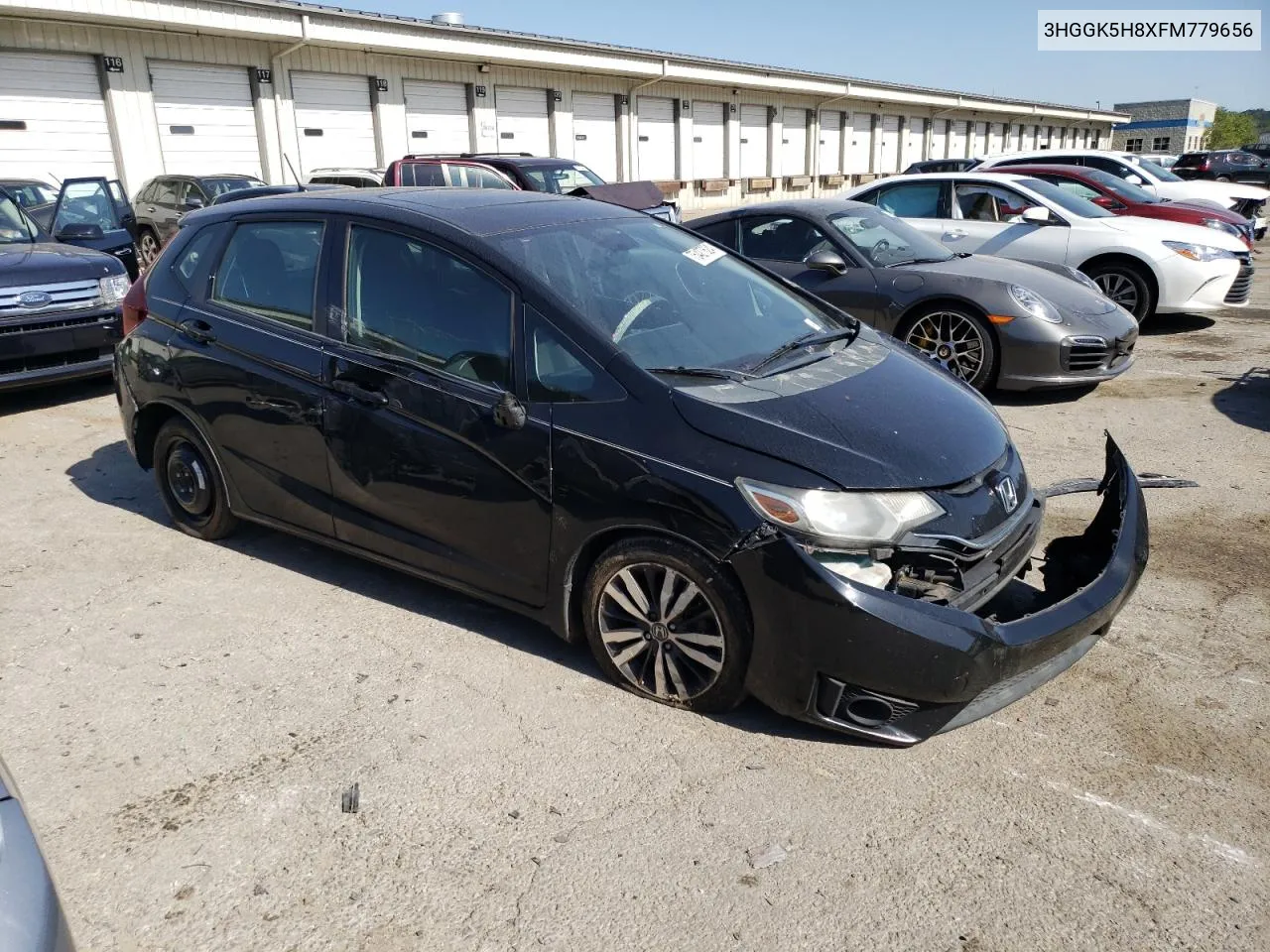 2015 Honda Fit Ex VIN: 3HGGK5H8XFM779656 Lot: 75427624