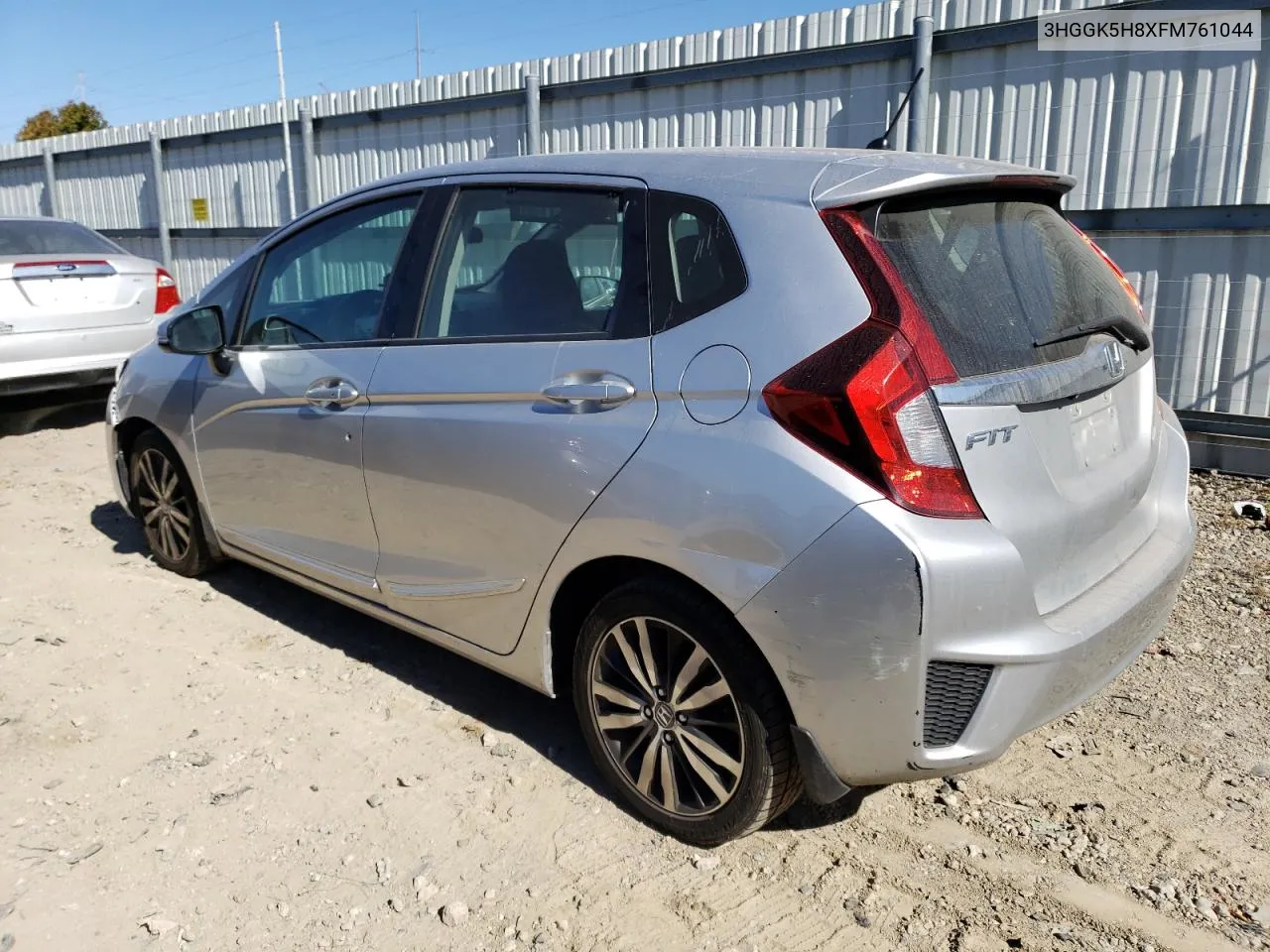 2015 Honda Fit Ex VIN: 3HGGK5H8XFM761044 Lot: 75451114