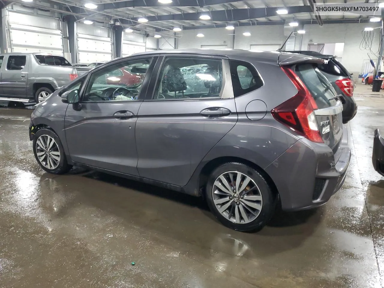 2015 Honda Fit Ex VIN: 3HGGK5H8XFM703497 Lot: 75539604