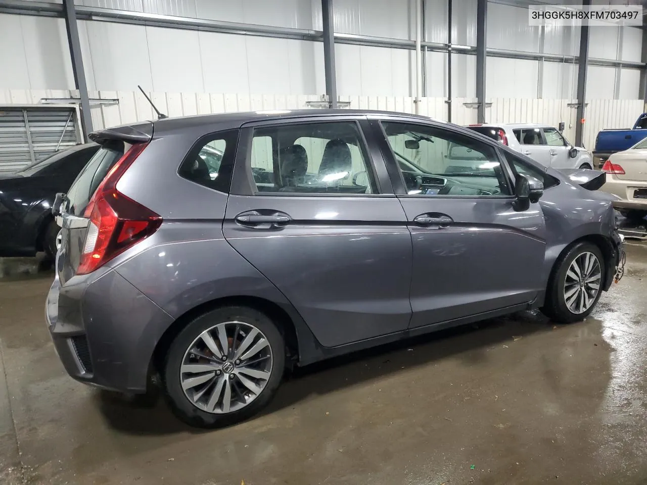 2015 Honda Fit Ex VIN: 3HGGK5H8XFM703497 Lot: 75539604