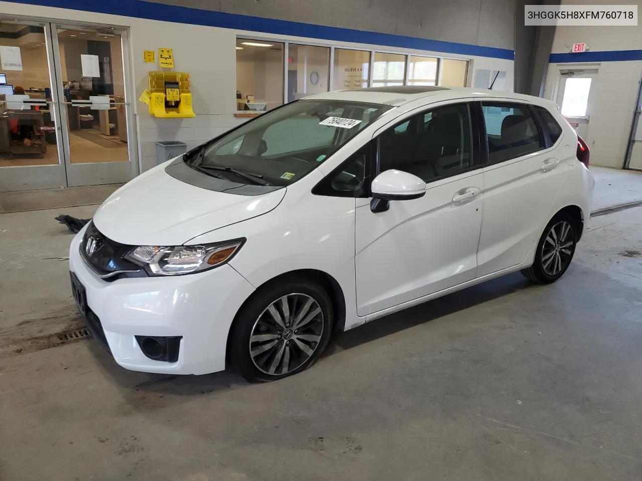 3HGGK5H8XFM760718 2015 Honda Fit Ex