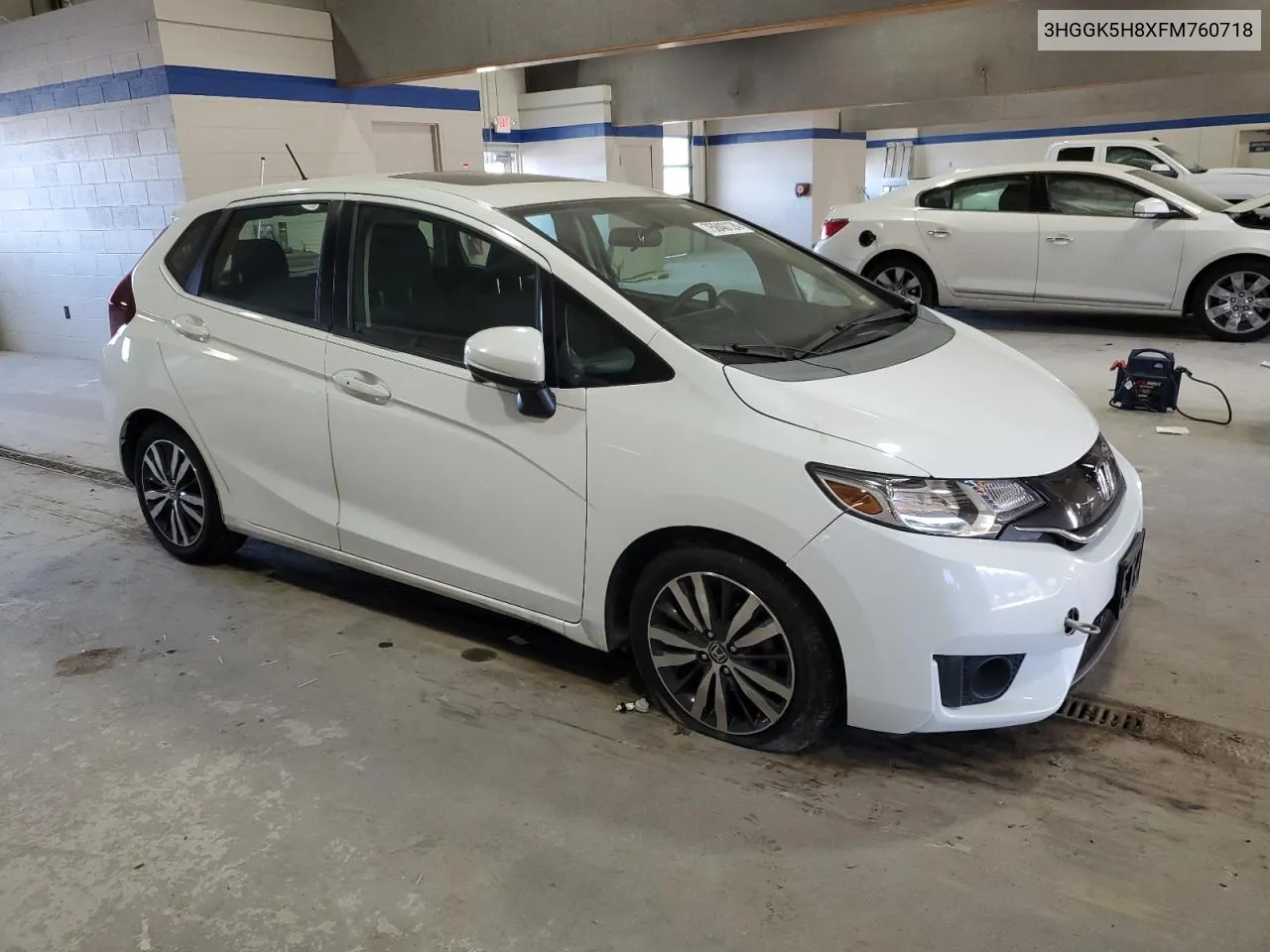 3HGGK5H8XFM760718 2015 Honda Fit Ex