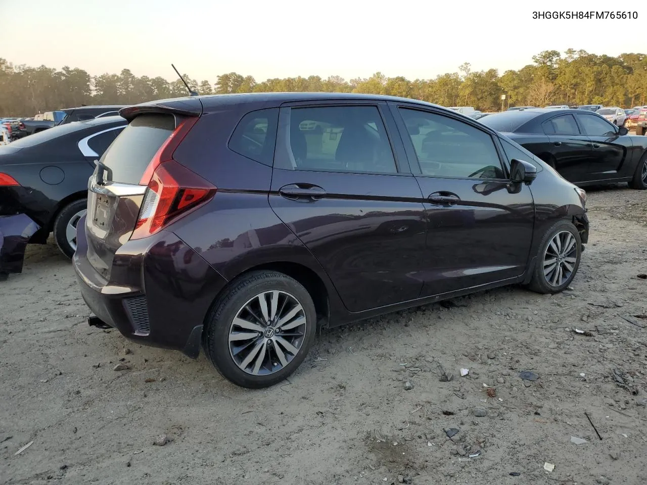 2015 Honda Fit Ex VIN: 3HGGK5H84FM765610 Lot: 75846084