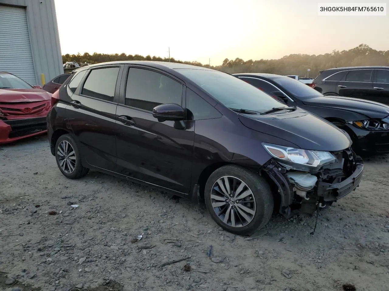 2015 Honda Fit Ex VIN: 3HGGK5H84FM765610 Lot: 75846084