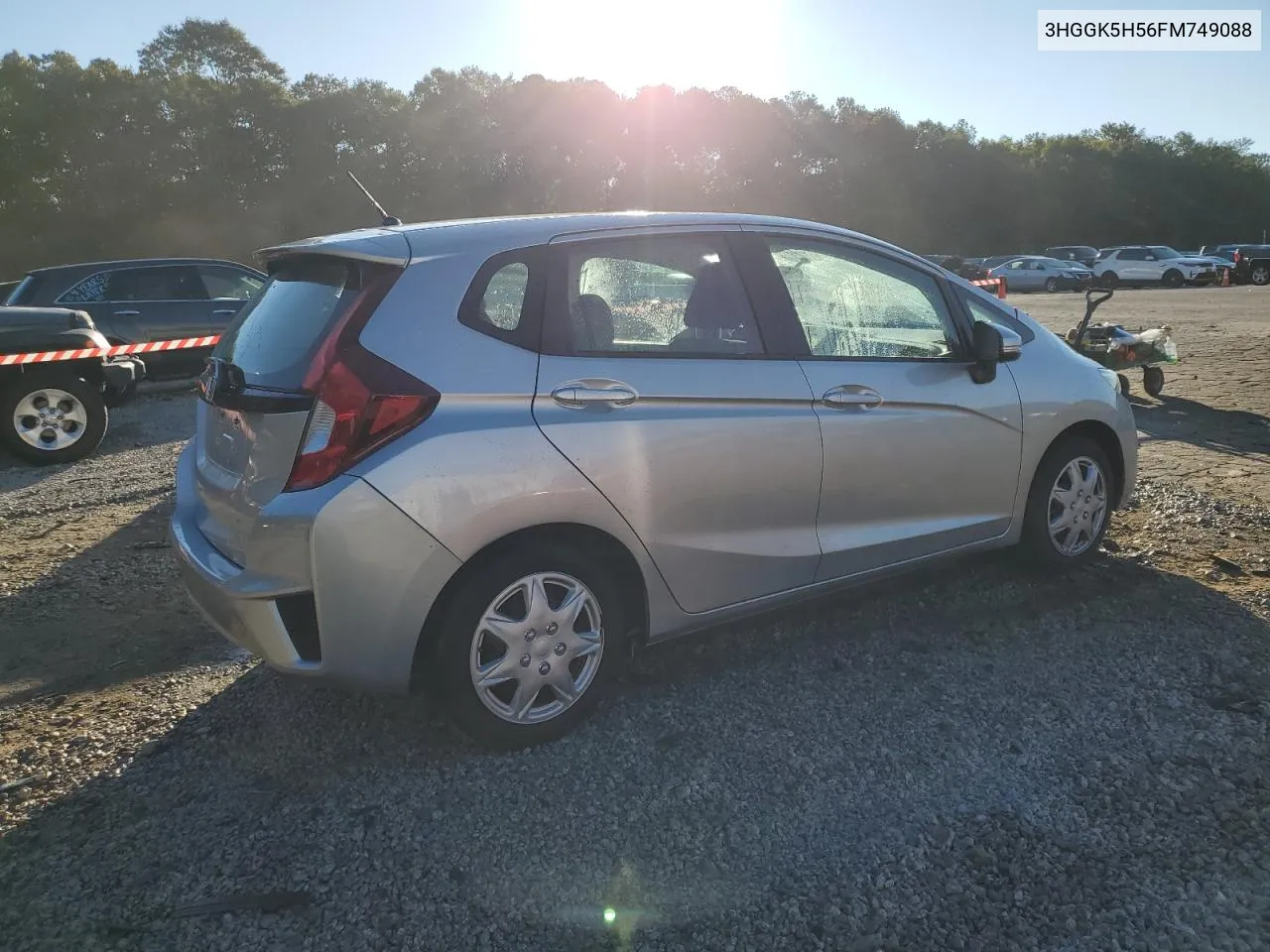 2015 Honda Fit Lx VIN: 3HGGK5H56FM749088 Lot: 75991874