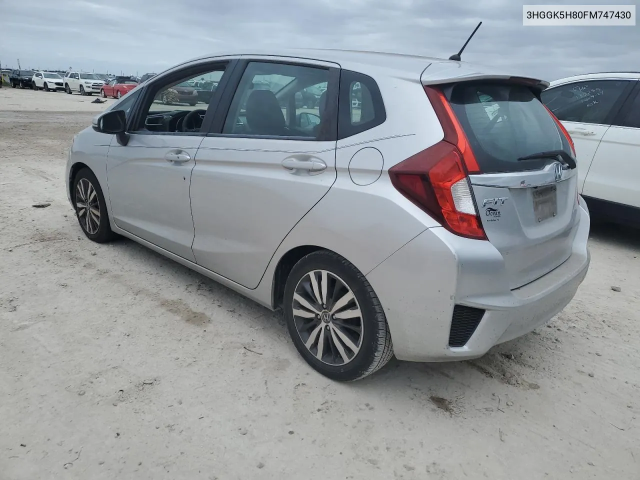 2015 Honda Fit Ex VIN: 3HGGK5H80FM747430 Lot: 76157134