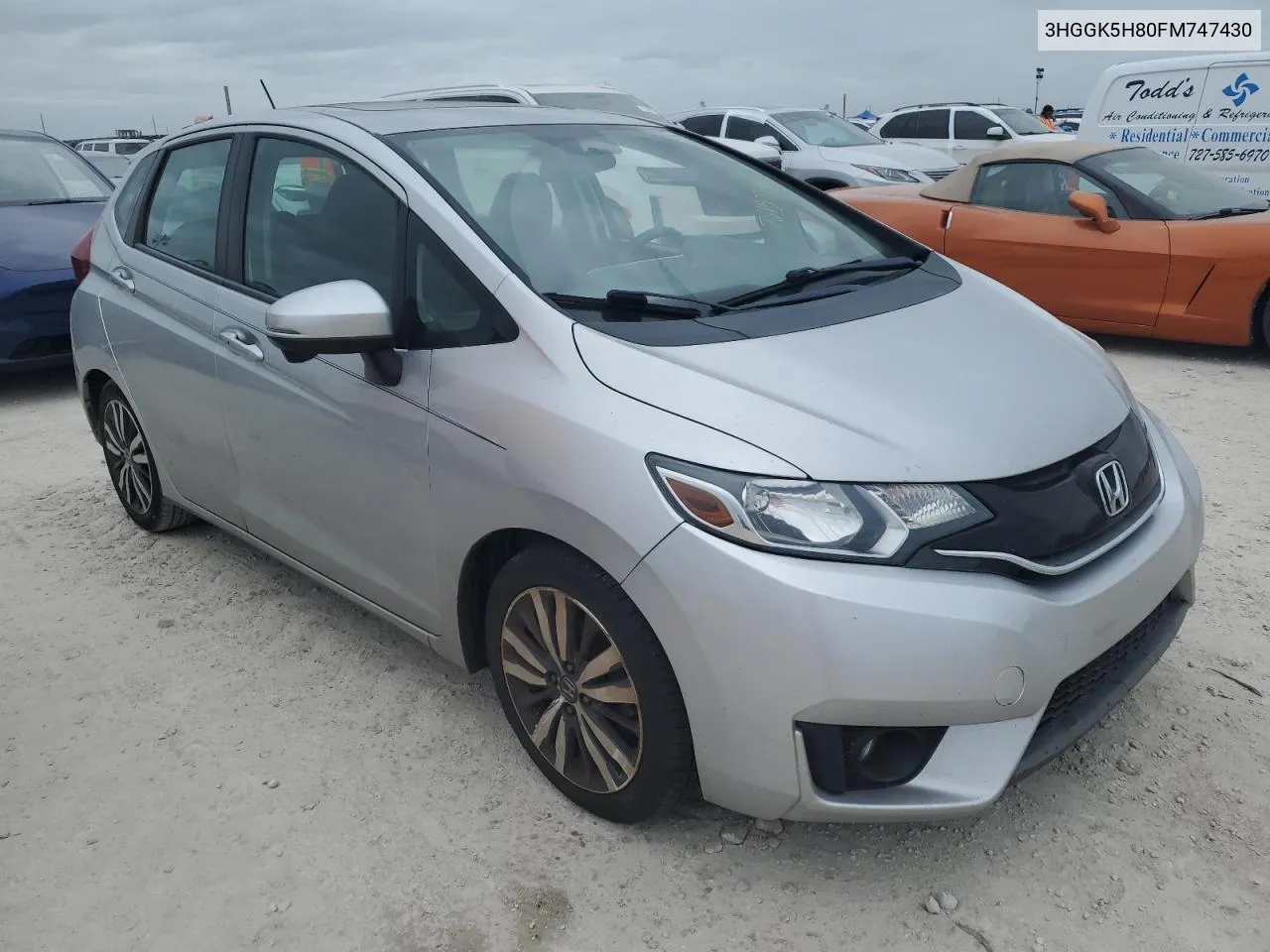 3HGGK5H80FM747430 2015 Honda Fit Ex