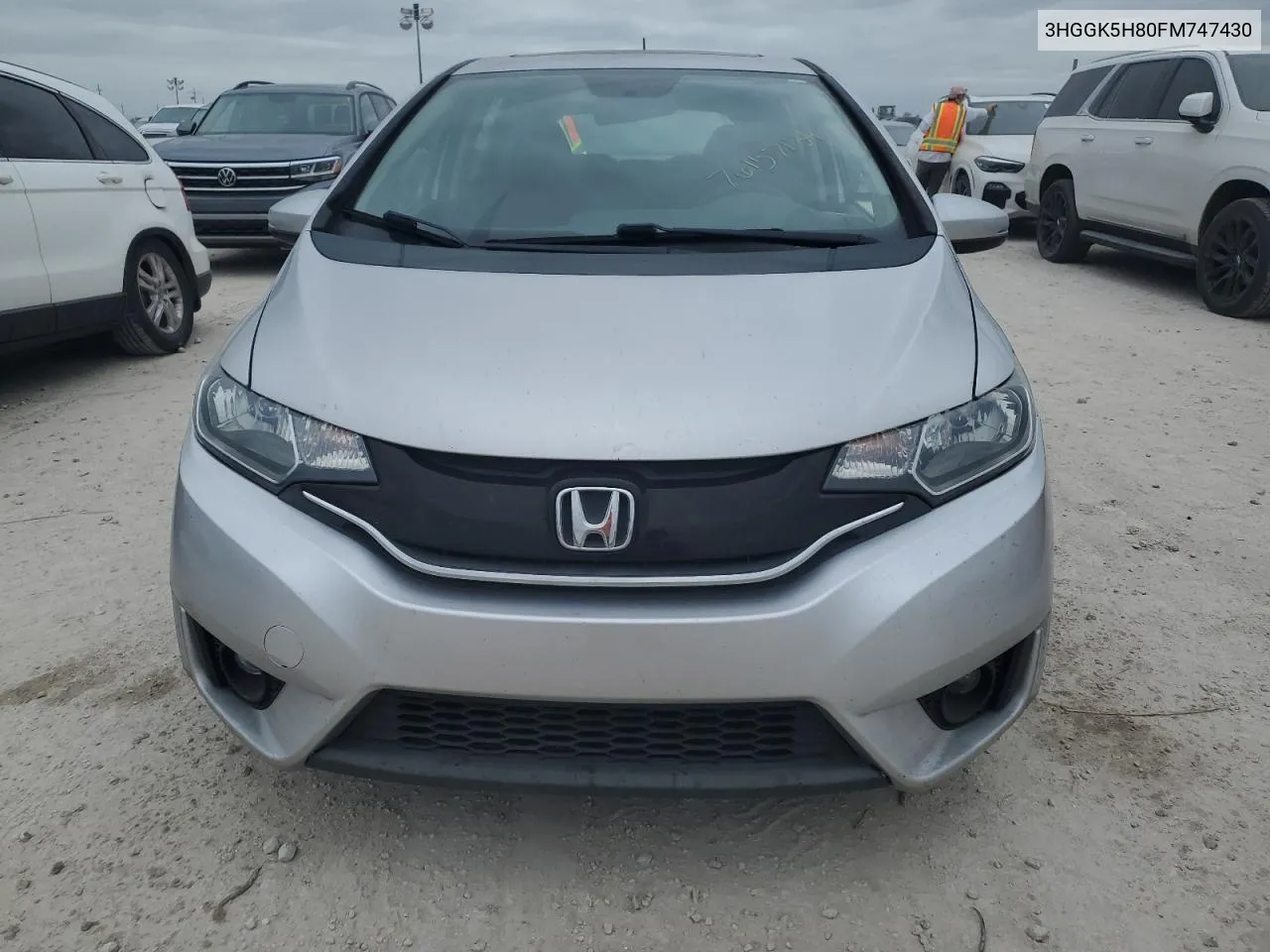 2015 Honda Fit Ex VIN: 3HGGK5H80FM747430 Lot: 76157134