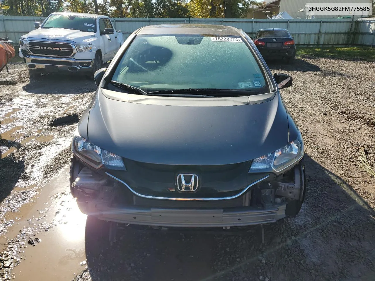 3HGGK5G82FM775585 2015 Honda Fit Ex