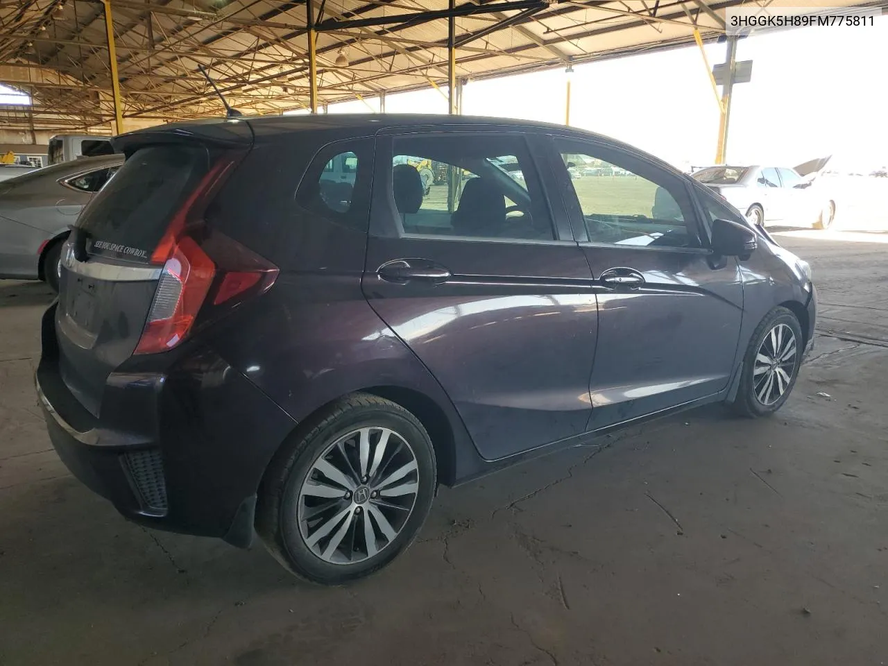 2015 Honda Fit Ex VIN: 3HGGK5H89FM775811 Lot: 76627304