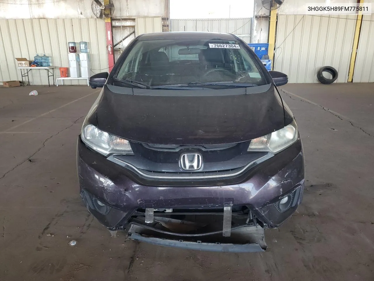 2015 Honda Fit Ex VIN: 3HGGK5H89FM775811 Lot: 76627304