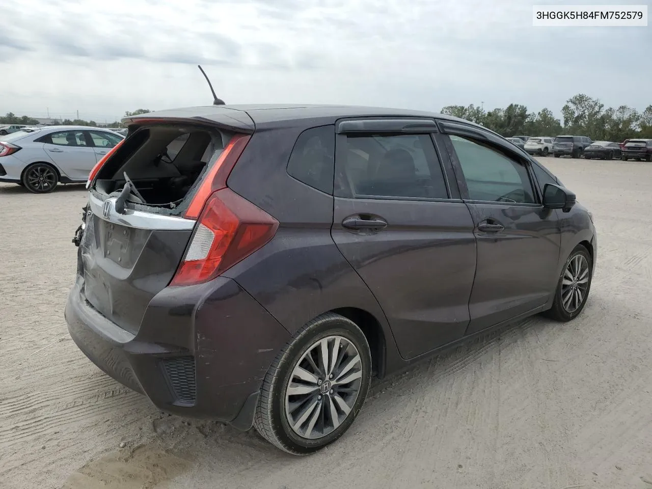 3HGGK5H84FM752579 2015 Honda Fit Ex