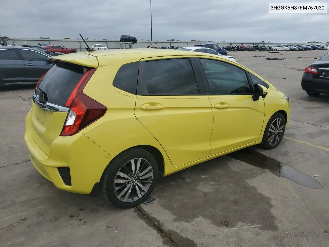 2015 Honda Fit Ex VIN: 3HGGK5H87FM767030 Lot: 77439744