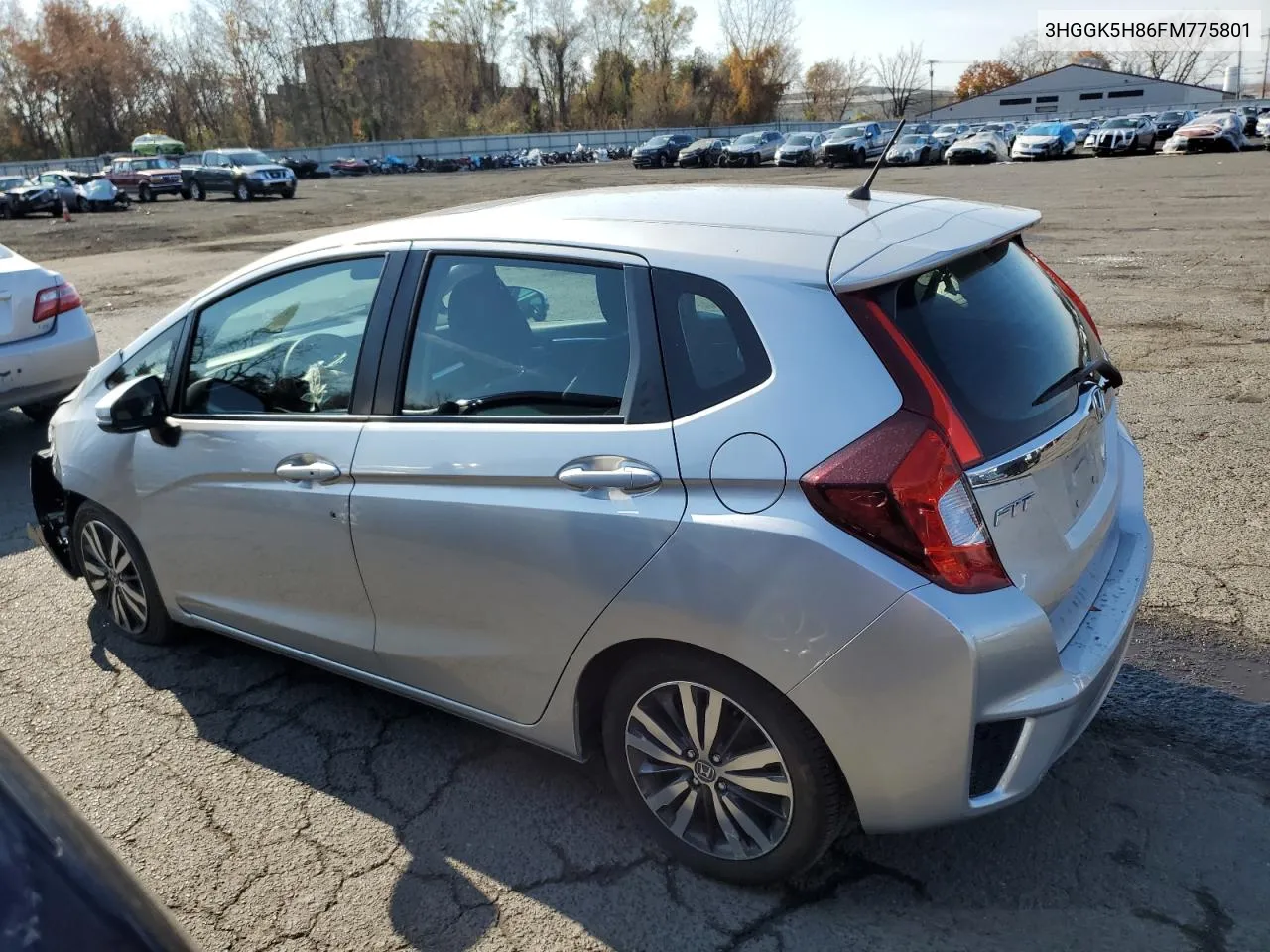 2015 Honda Fit Ex VIN: 3HGGK5H86FM775801 Lot: 77933634