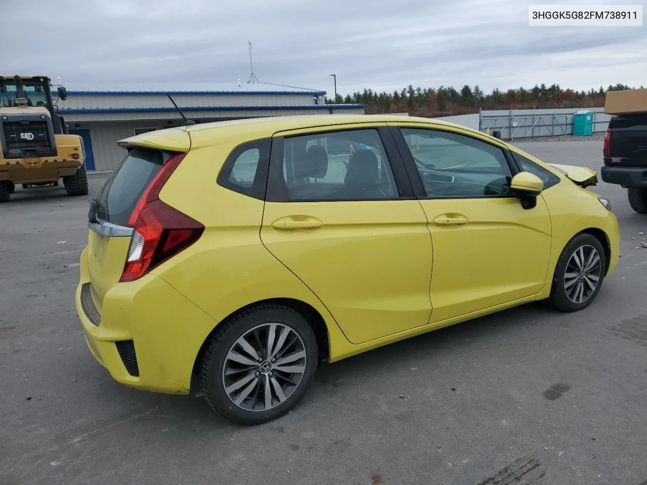 2015 Honda Fit Ex VIN: 3HGGK5G82FM738911 Lot: 77983254