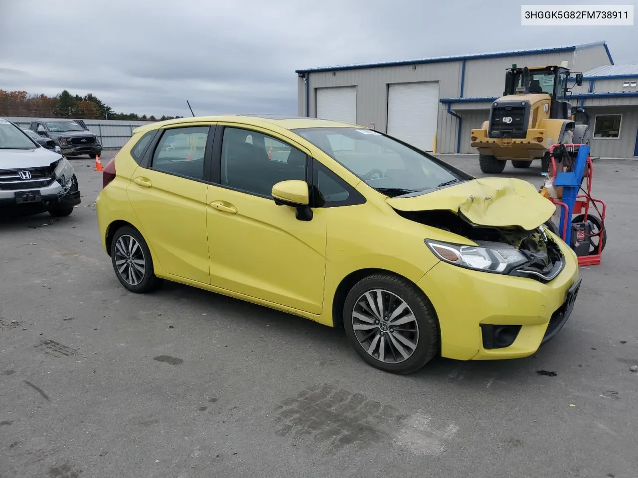 2015 Honda Fit Ex VIN: 3HGGK5G82FM738911 Lot: 77983254