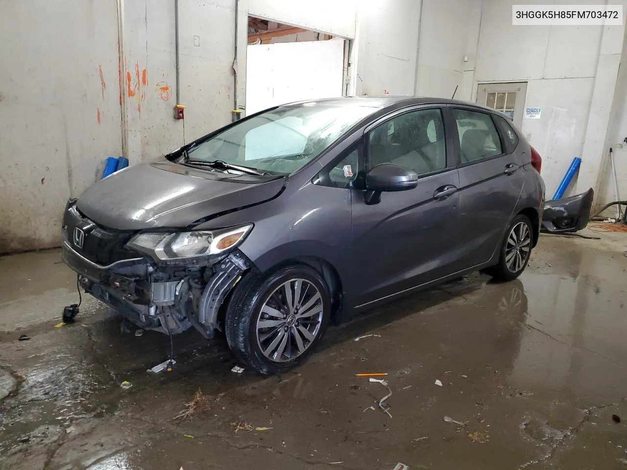 2015 Honda Fit Ex VIN: 3HGGK5H85FM703472 Lot: 78092744