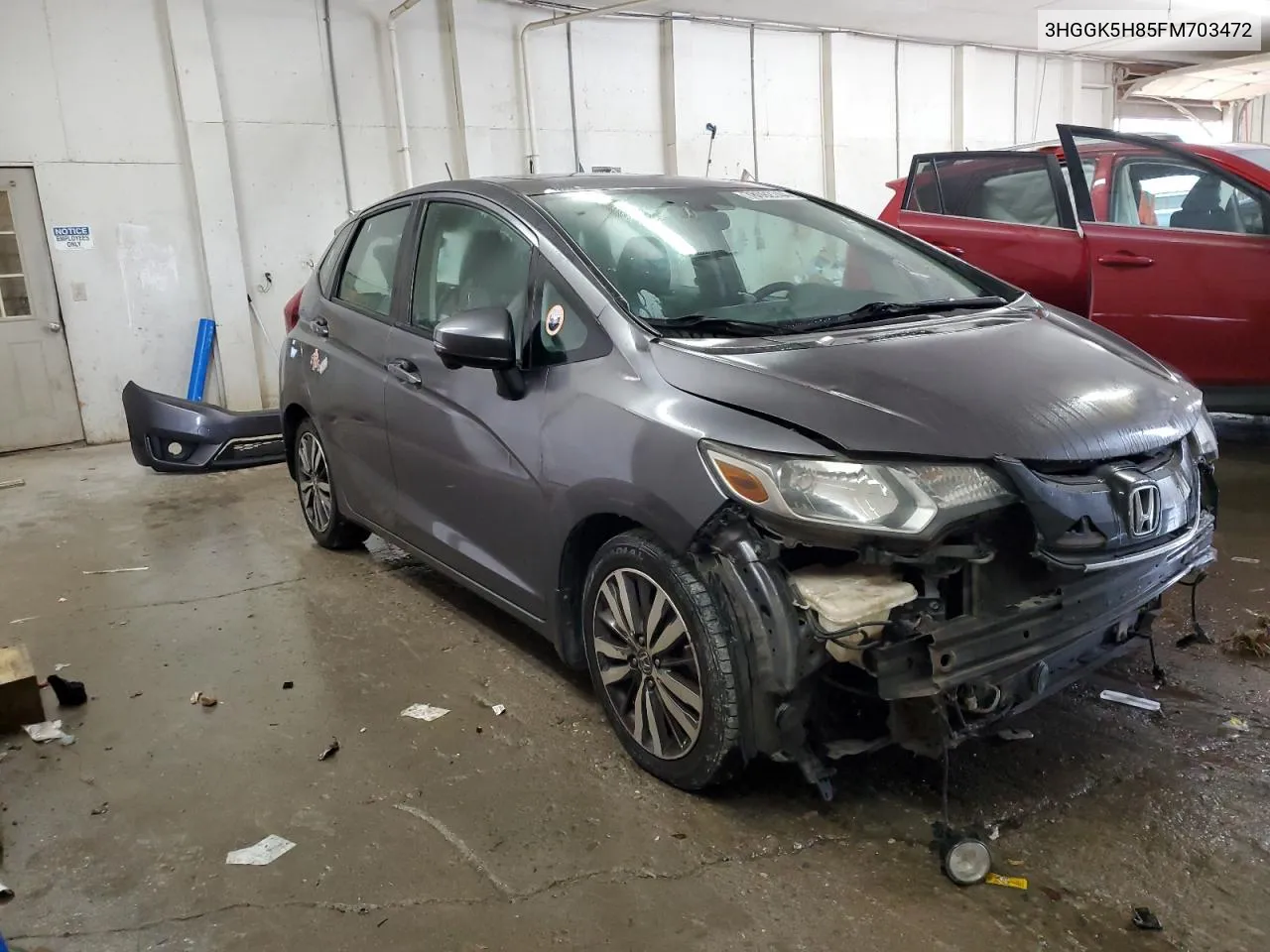 2015 Honda Fit Ex VIN: 3HGGK5H85FM703472 Lot: 78092744