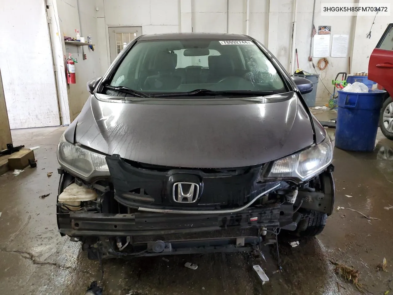 2015 Honda Fit Ex VIN: 3HGGK5H85FM703472 Lot: 78092744