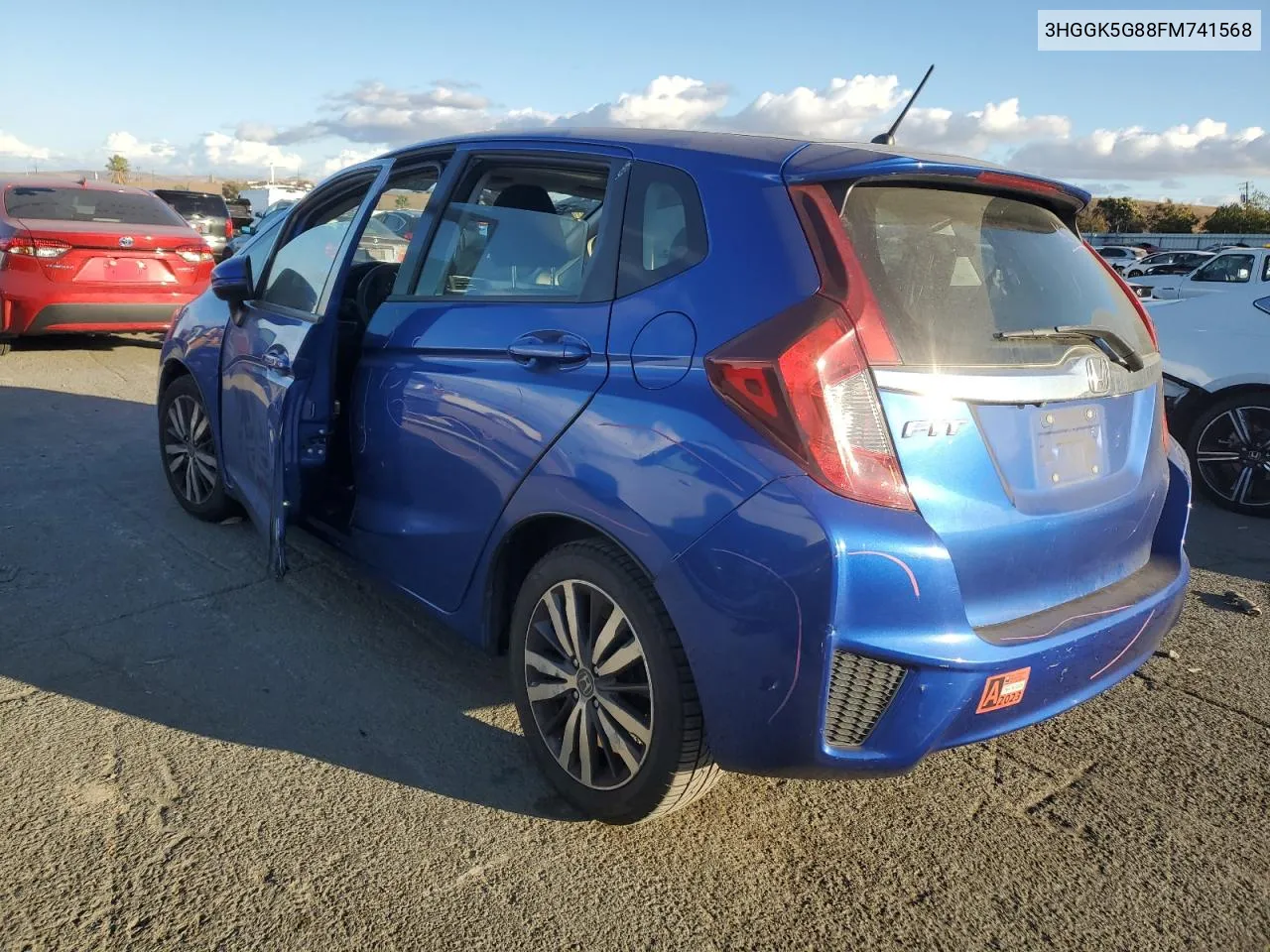 2015 Honda Fit Ex VIN: 3HGGK5G88FM741568 Lot: 78255074