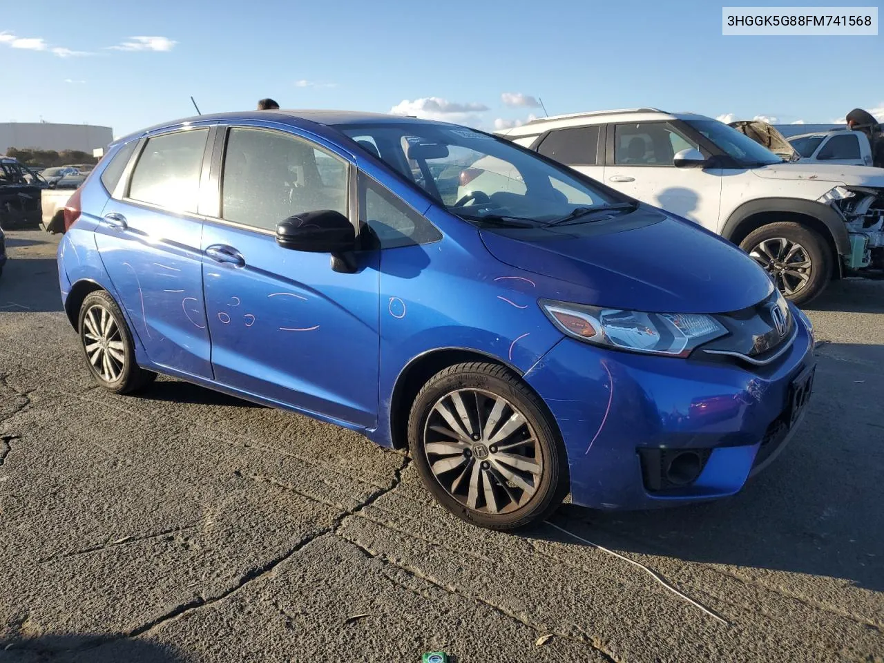 3HGGK5G88FM741568 2015 Honda Fit Ex