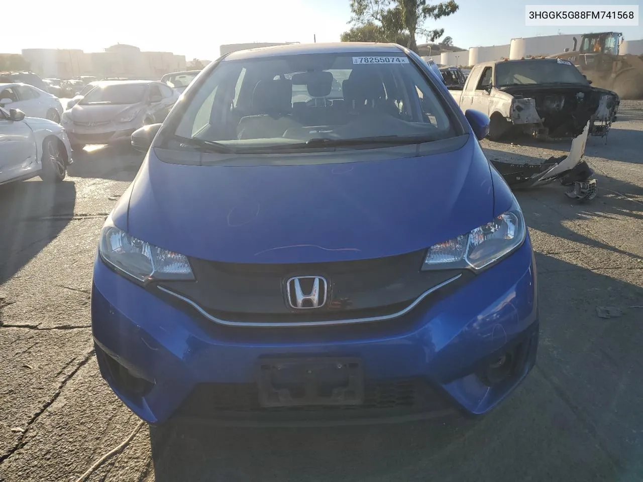 2015 Honda Fit Ex VIN: 3HGGK5G88FM741568 Lot: 78255074