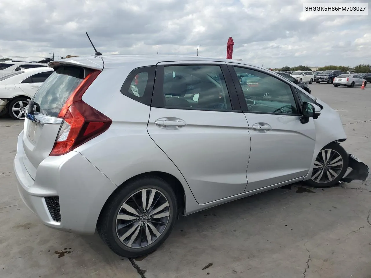 2015 Honda Fit Ex VIN: 3HGGK5H86FM703027 Lot: 78316904