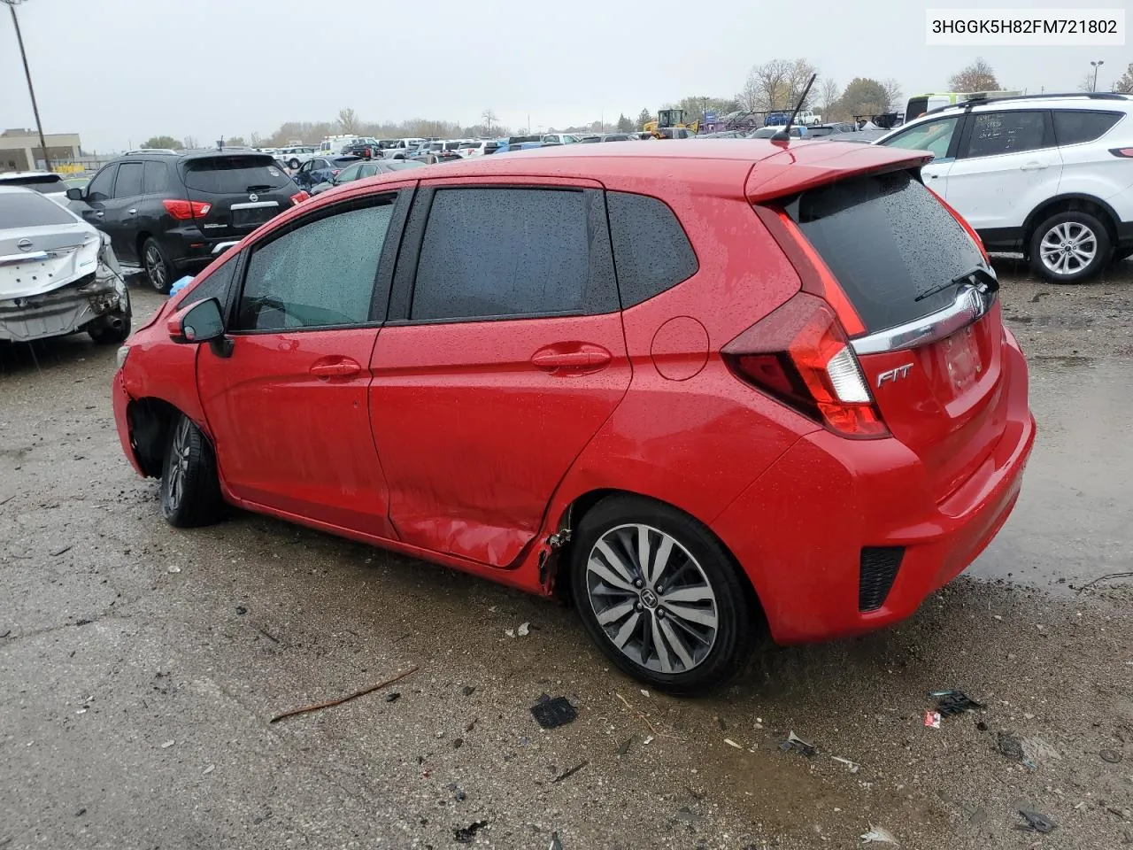 2015 Honda Fit Ex VIN: 3HGGK5H82FM721802 Lot: 78319004