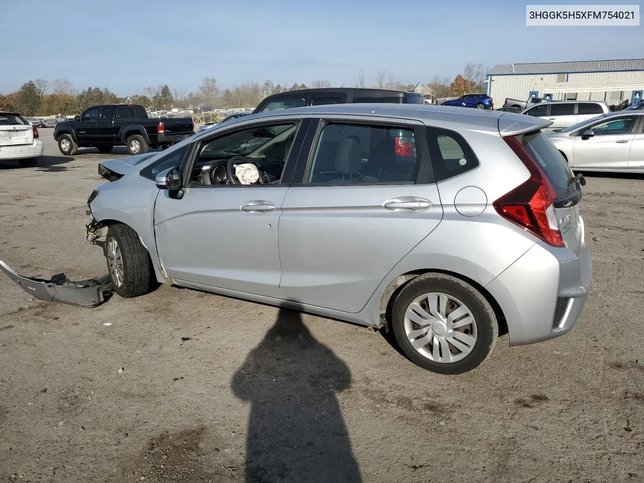 2015 Honda Fit Lx VIN: 3HGGK5H5XFM754021 Lot: 78374814