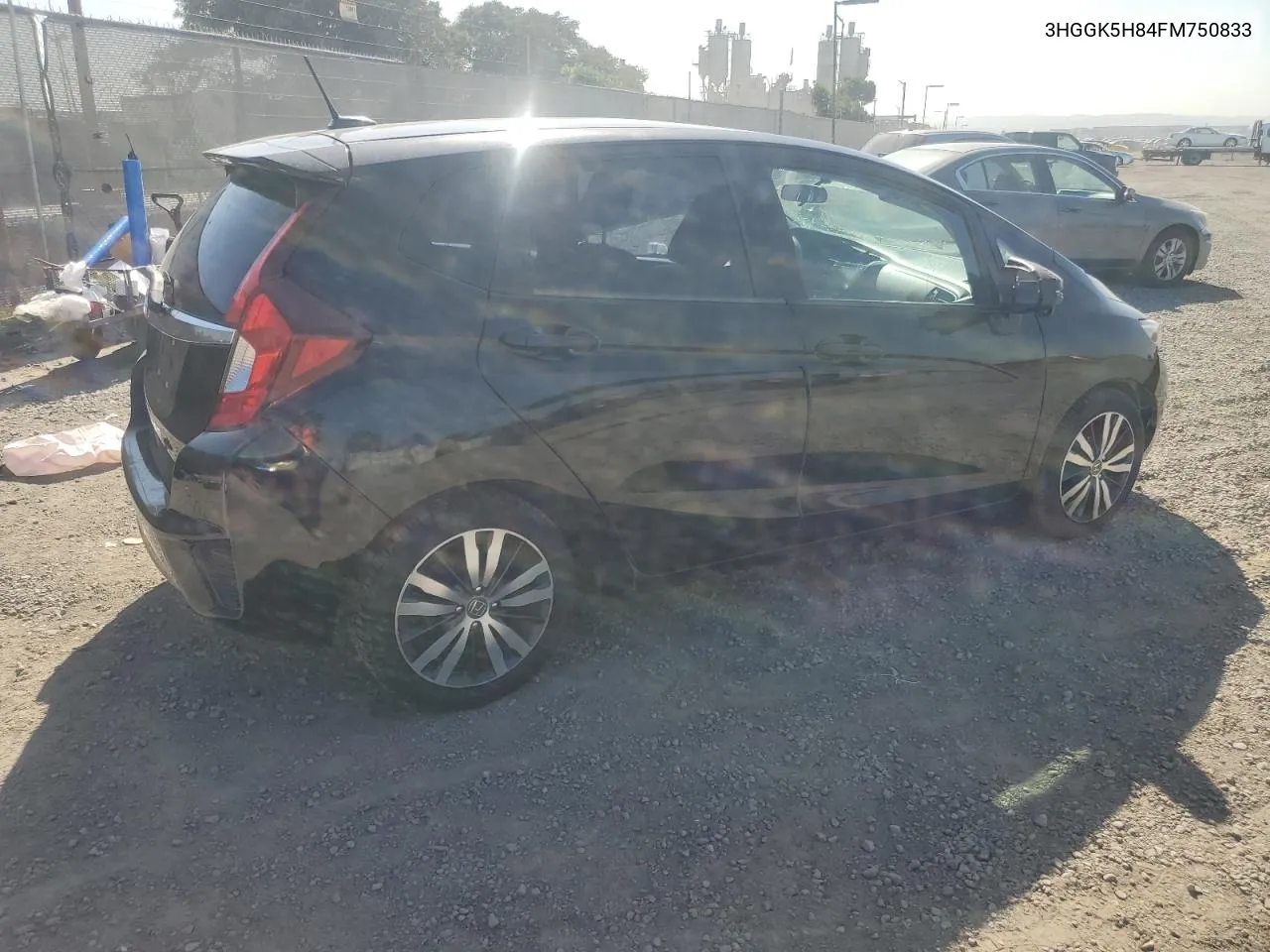 2015 Honda Fit Ex VIN: 3HGGK5H84FM750833 Lot: 78545904